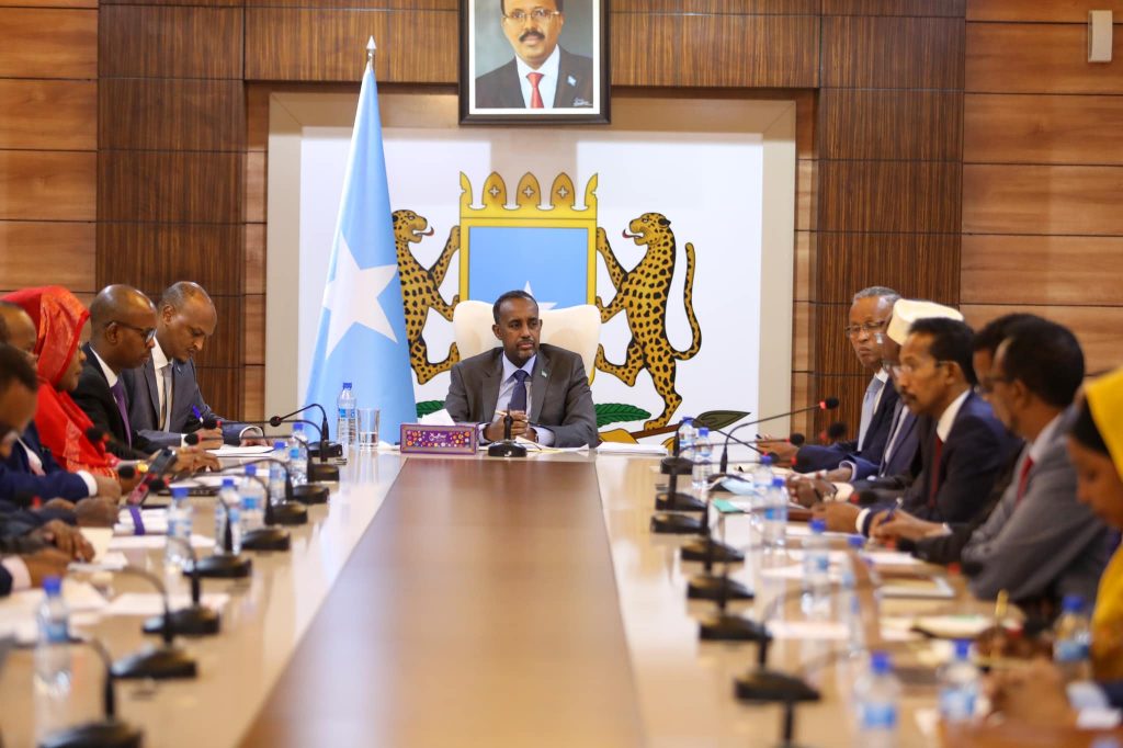 , رئيس الوزراء: من أولويات الحكومة إعفاء الديون المترتبة على الصومال وإعادة الإعمار
