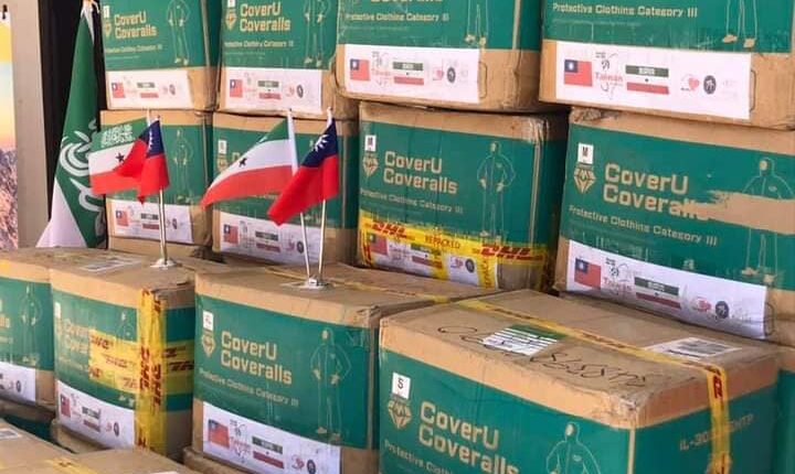 , تايوان تسلم إمدادات طبية لسلطات أرض الصومال لمواجهة كورونا
