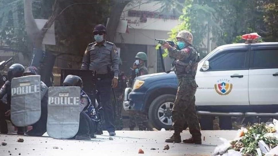 , مقتل 38 محتجاً ضد الانقلاب في ميانمار برصاص قوات الأمن