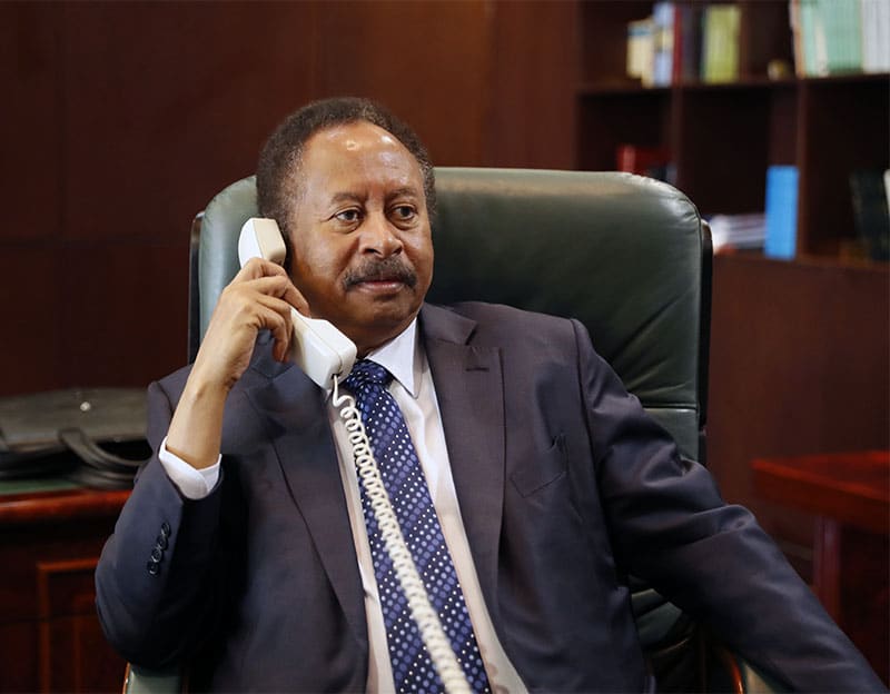 , حمدوك يبحث سبل الاستقرار في القرن الأفريقي مع قادة 4 دول بينها الصومال