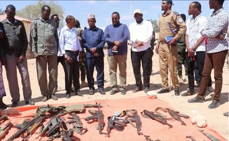 , بونتلاند تطلق حملة أمنية ضد السلاح وسط الصومال