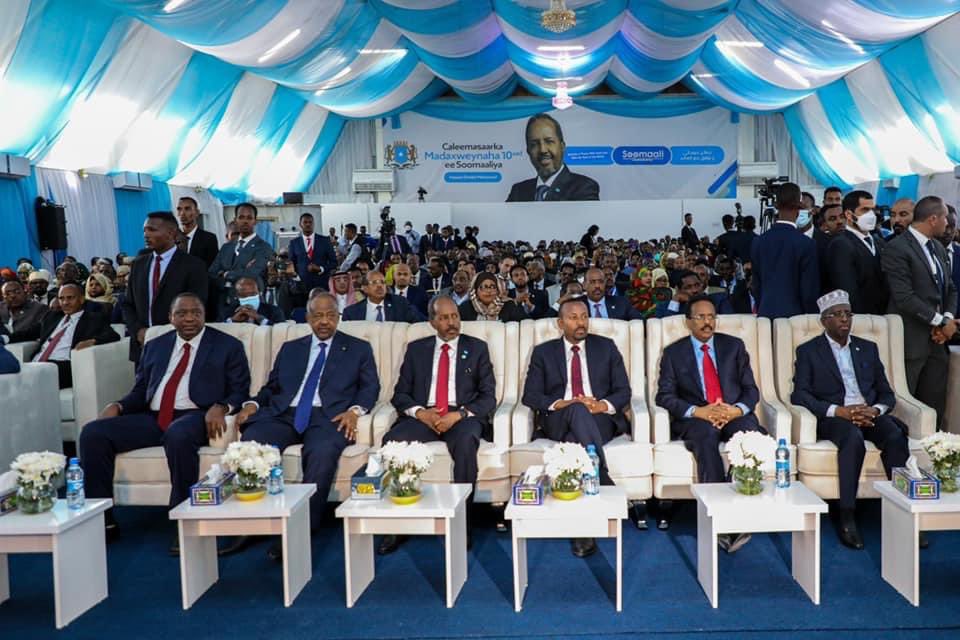, نص خطاب رئيس الصومال العاشر حسن شيخ محمود أثناء حفل التنصيب