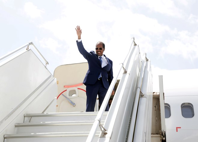 , الرئيس الصومالي حسن شيخ محمود يتوجه إلى تركيا