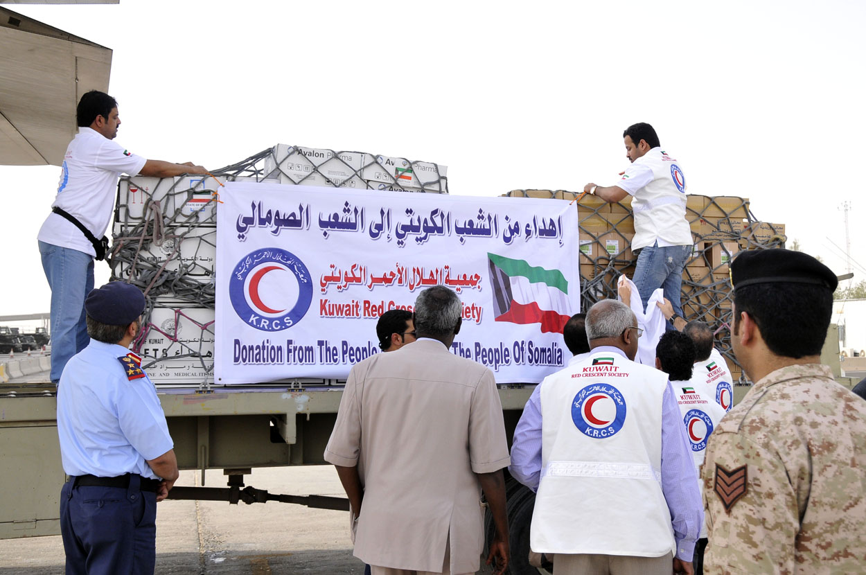 , تبرعات كويتية بأكثر من مليون دينار لإغاثة شعب الصومال