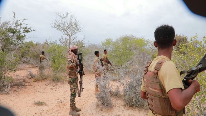 , الجيش يستعيد منطقة استراتيجية جنوب الصومال