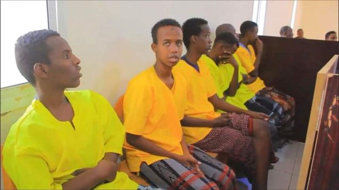 , محكمة عسكرية في الصومال تقضي بإعدام عشرة من عناصر حركة الشباب
