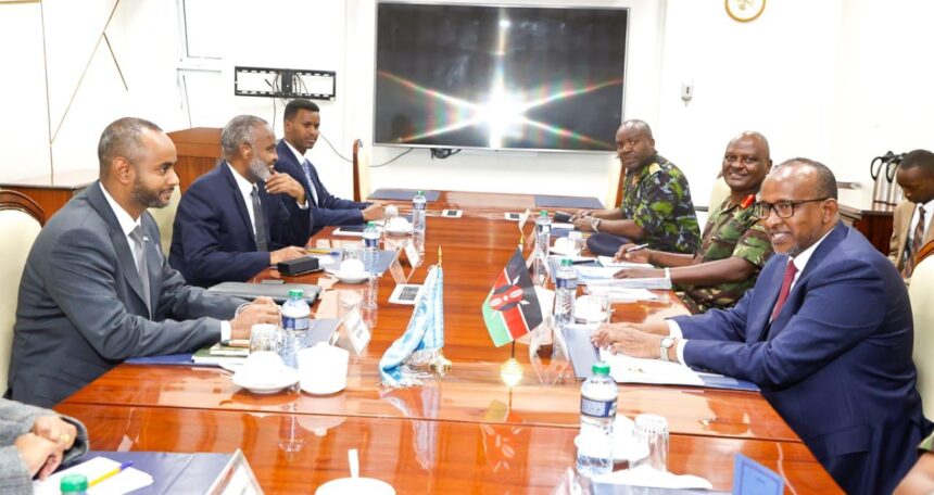 , الصومال وكينيا تبحثان التعاون المشترك في مجال الأمن ومكافحة الإرهاب