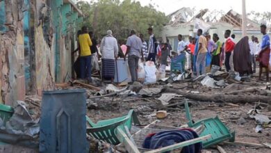 , الصومال.. ارتفاع حصيلة قتلى وجرحى الهجوم الانتحاري الذي استهدف مطعم قرب القصر الرئاسي