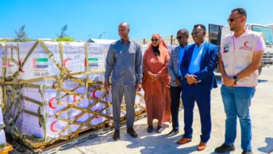 , الإمارات ترسل شحنة جديدة من المساعدات الغذائية إلى الصومال